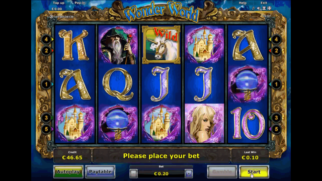 Бонусная игра Wonder World 10