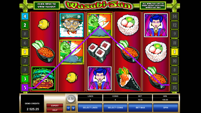 Бонусная игра Wasabi-San 9