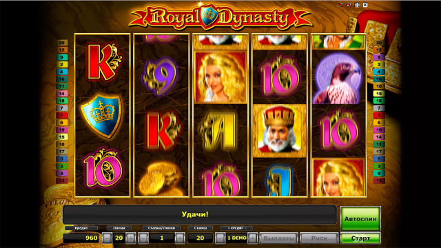 Характеристики слота Royal Dynasty 5