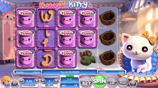 Игровой интерфейс Kawaii Kitty 2