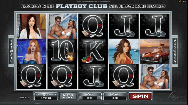 Характеристики слота Playboy 8