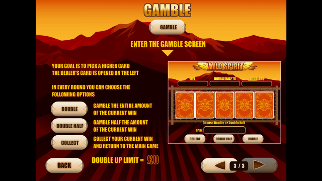 Игровой интерфейс Wild Spirit 3